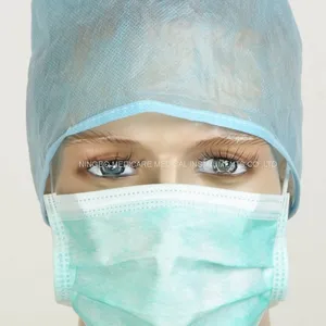 Non-woven SMS Doctor Cap Surgical Cap thumbnail-1
