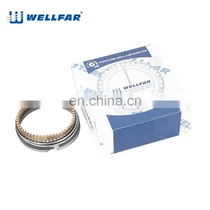 Wellfar High Quality Nitriding and Alloy 71mm Piston Rings Set For Kia Engine Preid thumbnail-2
