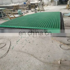 25mm Thick GRP Mold Grating / Plastic Mesh Floor Grids thumbnail-2