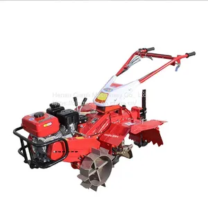 Low Price Agricultural Mini Gasoline Or Diesel Rotavator Tiller/Gasoline Power Multifunction Soil Tilling Machinery thumbnail-1