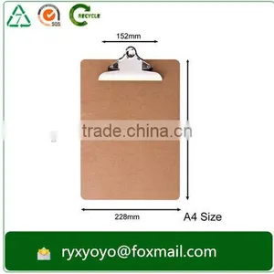 High Quality Sturdy MDF Writing Clipboard for Office/school Supplies With Butterfly Clip thumbnail-6
