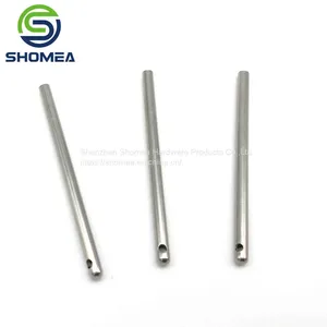SHOMEA Customized Small Diameter Stainless Steel One Round Closed End Temperature Probe With Side Hole thumbnail-3