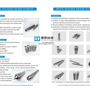 Polymer Filter Element for CPF Filtration System thumbnail-2