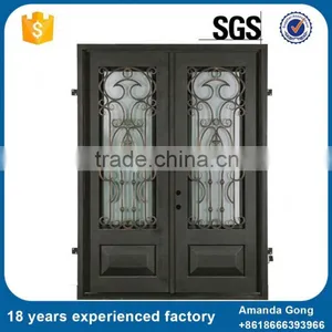 Stable Quality Old Entry Wrought Iron Single Security Door thumbnail-6
