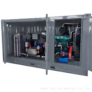 264kw Diesel Engine Drive Tube Cleaning High Pressure Hydro Jetting Machine Industrial Pipe Cleaning System thumbnail-2
