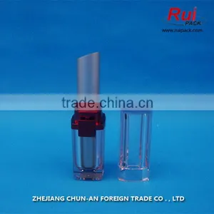 High Quality Elegant Lipstick Tube Container, Empty Acrylic Cosmetic Lipstick Tube thumbnail-2