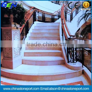 European Style Beautiful Lobby Marble Stair Steps thumbnail-1