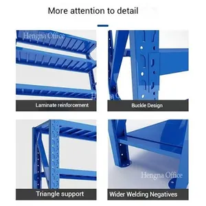 Automotive Steel Storage Racks - Heavy-Duty Shelving for Auto Parts & Tools Supplier thumbnail-5