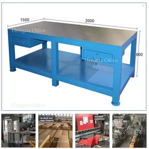 High Temperature Resistant Heavy Duty Steel Workbench for Metal Smelting Plant – Heat Resistant Worktable for Hot Rolling Steel Processing thumbnail-3