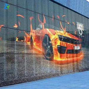 2025 Popular P3.91 P7.81 Transparency LED Display Outdoor Shopping Mall and Elevator Panel Wholesale With New Materials thumbnail-2