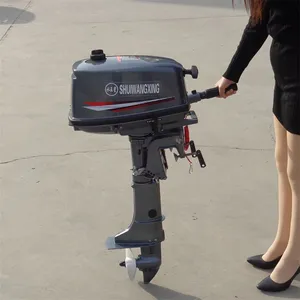 2-Stroke 6HP Short Shaft Manual Start Gasoline Outboard Engine, High-Quality WaterStar 6 HP Outboard Motor thumbnail-4