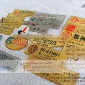 Metal Nameplate Production, Wholesale of Metal Nameplate Production, Metal Work Badge Production thumbnail-1