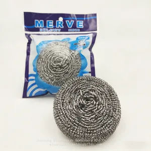 Wholesale Steel Scrubber Large Size Stainless Steel Scourer for Restaurant Use thumbnail-2