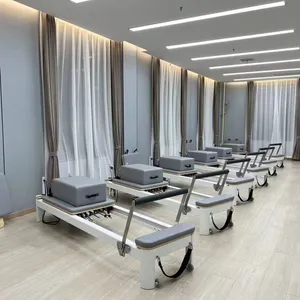 Pilates Reformer, White Reformer, Home Use Reformer, Same as Yoga Studio thumbnail-2