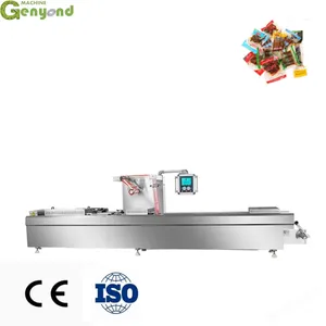 Manufacturer Customized Corn Automatic Continuous Stretch Film Vacuum Packaging Machine thumbnail-6