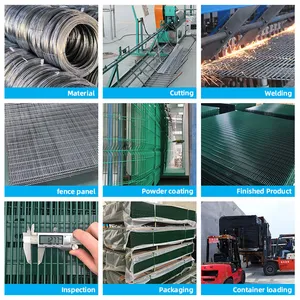 Factory Direct Galvanized Steel Sports Fencing Durable Court Fence for Sport Venues thumbnail-5