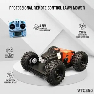 Vigorun VTW550 Lawlawn Mulcher Long Lifespan & Durable Lawlawn Mower Petrol Lightweight (100kg) Tv Mower thumbnail-1