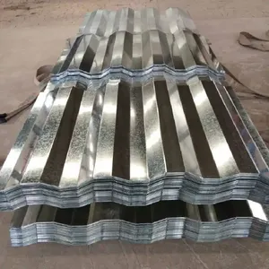 Wholesale ASTM Standard Galvanized Corrugated Steel Sheet GI Metal Roofing Plate Bulk Supply for Building Construction thumbnail-1