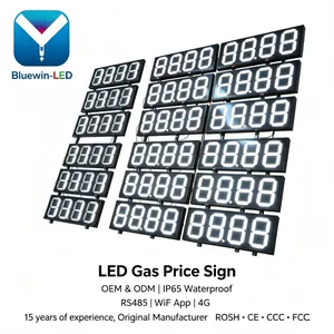Schnellverkauf: 7-Segment-PCB-DIP-LED-Tankstellen-Preisanzeigetafel mit mehreren Farboptionen thumbnail-4
