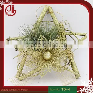 Christmas Garland XMAS Gift Glitter Wood Navidad Natal Wholesale Christmas Ornament Suppliers thumbnail-1