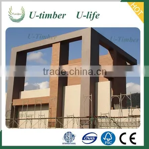Outdoor Wpc Exterior Decking Wall Panel Board thumbnail-2