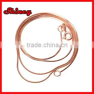 Factory Wholesale Stock Rose Gold Snake Chain thumbnail-1
