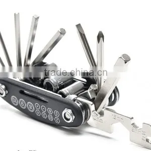 2016 New Design 15 in 1 Bicycle Repair Tool Multi Tool thumbnail-2