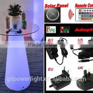 PE Plastic Bar Table With LED Light and Remote Control YXF-50120E thumbnail-4