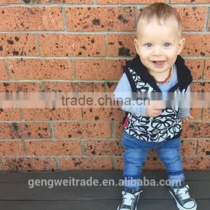 Male And Female Children Autumn & Winter New Arrival Kids Waistcoat Vest Baby Thick Keep Warm Hooded Vest Coat With 4 Colors thumbnail-5