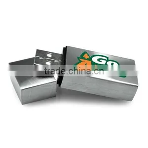 Wholesale Silver/Gold Metal USB 2.0 Sticks China Supplier thumbnail-5