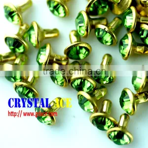 Shining Close End Acrylic Crystal Rivets Diamond Rivet, Diamond Rhinestone Rivet for Bags thumbnail-1