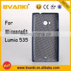 New Technology For Microsoft Surface Spare Parts PU Bumper PC Phone Case For Microsoft Lumia 535 Mobile Phone Case thumbnail-4