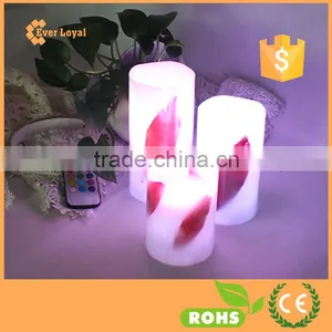 Leaves Indise Real Wax Flameless LED Candles In All Departments Free Remote/Timer thumbnail-4