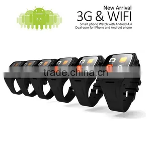 G-sensor E-Compass Gyroscope 1.54 Inch 3G WIFI bt 4.0 MTK Watch thumbnail-5