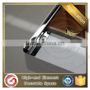 Building Materials Decorative Anodized Stainless Steel Tile Trim thumbnail-6