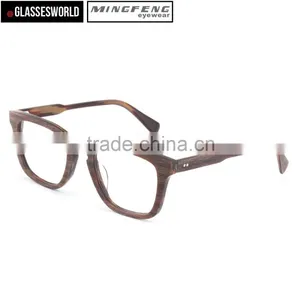Custom Acetate Wood Eyewear Glasses Eyeglasses Spectacle Frames thumbnail-3