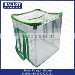 Collapsible Vote Box /PVC Voting Bag/Ballot Box With Small Seals thumbnail-2
