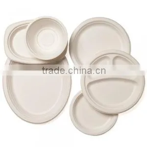 Disposable Sugarcane Bagasse Tablewares thumbnail-1