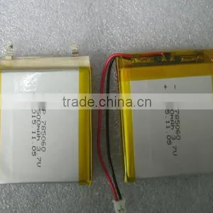 Rechargeable Lithium Ion Polymer Battery 785060 2500mAh 3.7V With PCM and Connector Quality Choice thumbnail-1