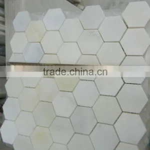 Wholesale Top Quality Natural White Marble Mosaic on Sale thumbnail-5