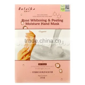 Soft Repair Desalt Splash Whitening Soothe Cracks Hand Peeling Mask Rose Whitening Peeling Moisture Hand Mask thumbnail-4