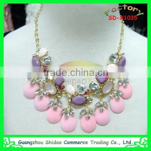Fashion Jewelry Neckline Rhinestone Applique for Wedding Dress thumbnail-1