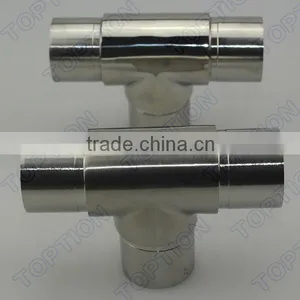 Stainless Steel Handrail Flush Joiner, Tube Joiner, Elbow, Railing Fittings, Flush Fittings thumbnail-5