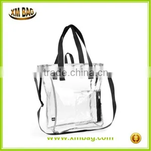 Fashion Clear Pvc Handbag Shoulder Bag, Transparent Pvc Tote Bag, Women Clear Shopping Bag thumbnail-1