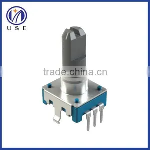 Plastic Shaft Rotary Encoder With Switch for Car GPS EC12S thumbnail-1