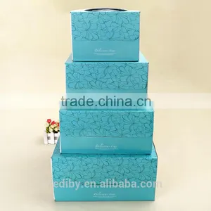 Lovely Romantic Decorative Food Window Cupcake Chocolate Wedding Invitation Candy Box thumbnail-6