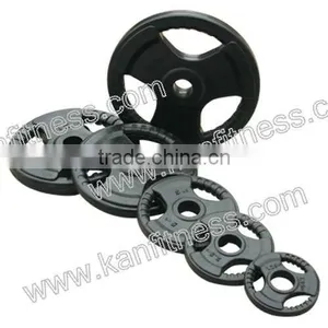 Tri-grip Weight Plate Color Black/three Grip Weight Plate thumbnail-1