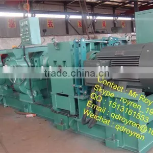GOLDEN SUPPLIER Waste Tire Recycling Rubber Cracker Machine Rubber Tires Crusher thumbnail-1