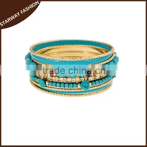 New Fashion Bohe Summer Handmade Beaded Bracelet Set/ thumbnail-1