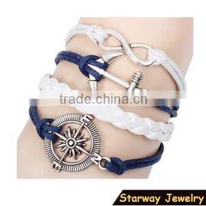 >>hot Selling Handmade DIY Personalized Infinity Beach Jewelry Bracelet/ thumbnail-1